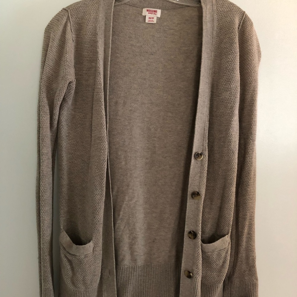 Cream cardigan